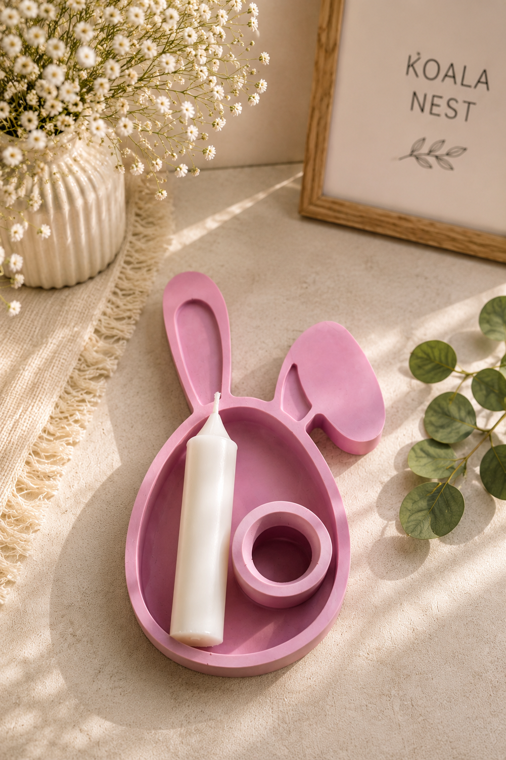 Bunny Candle Favor