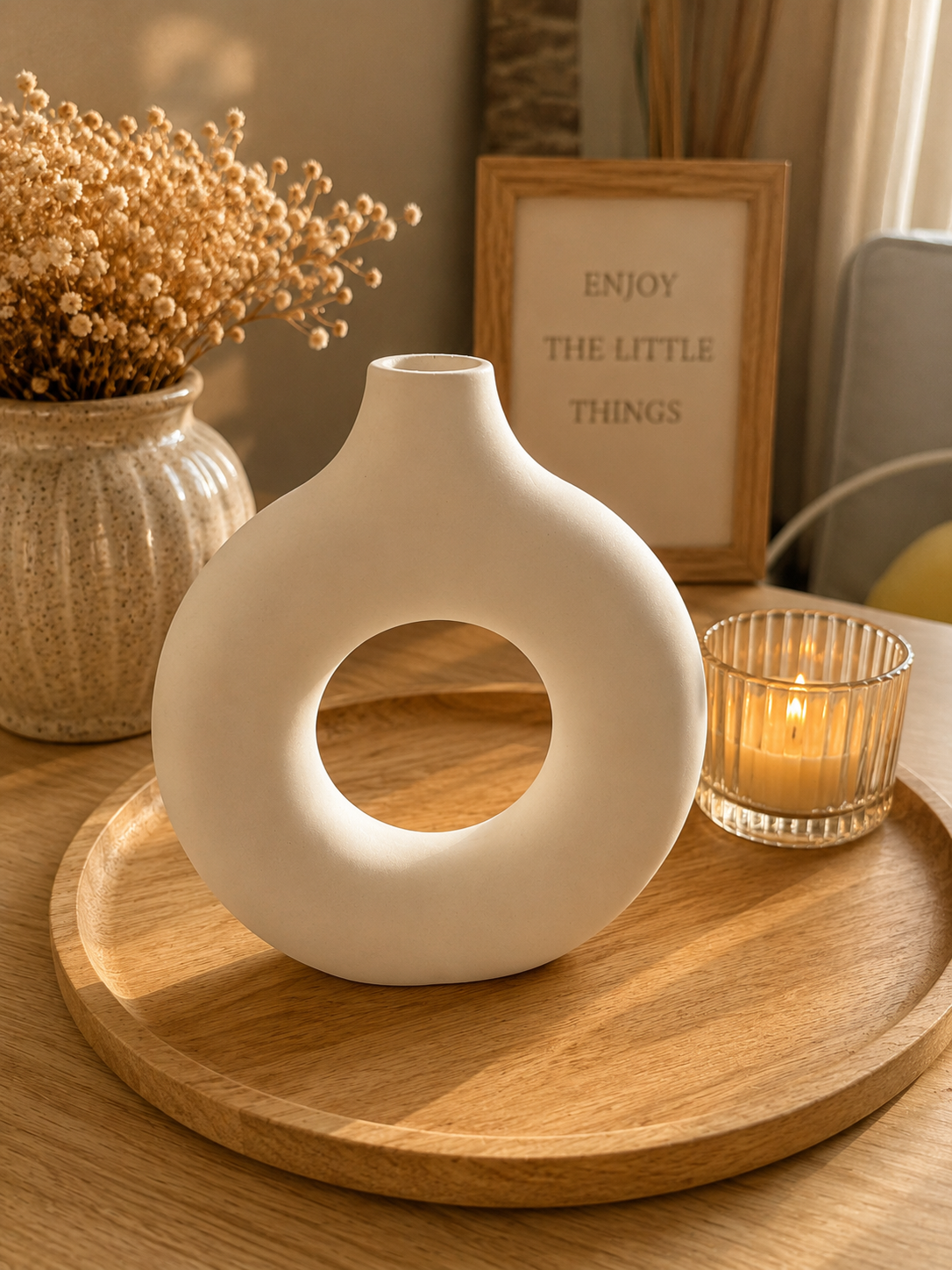 Luna Porcelain Vase