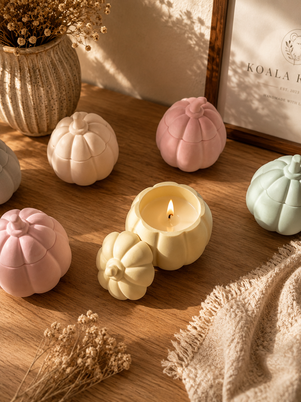 Little Cozy Pumpkin Candle