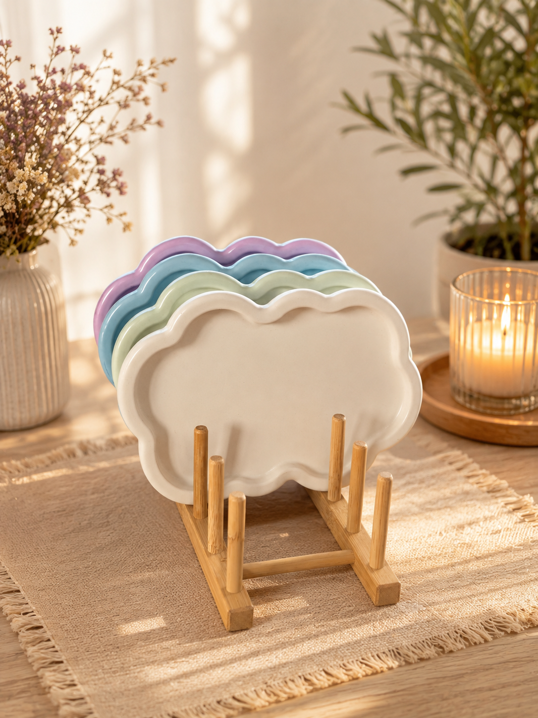 Cloud Porcelain Trinket Tray