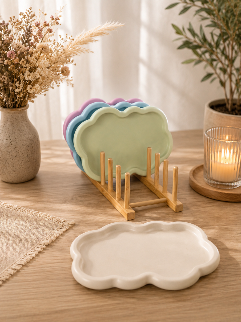 Cloud Porcelain Trinket Tray