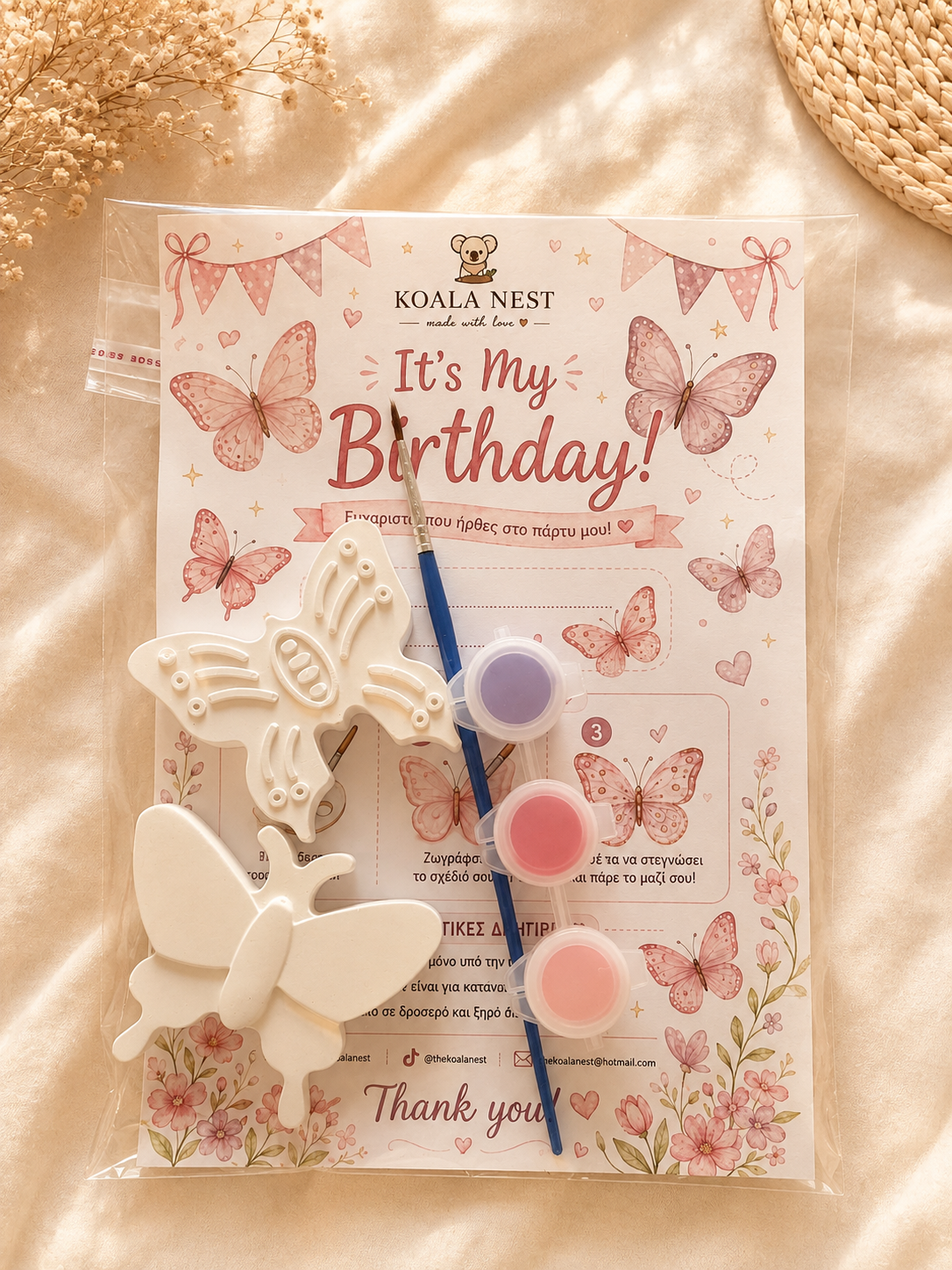 Butterfly Bloom Little Creators Paint Kit