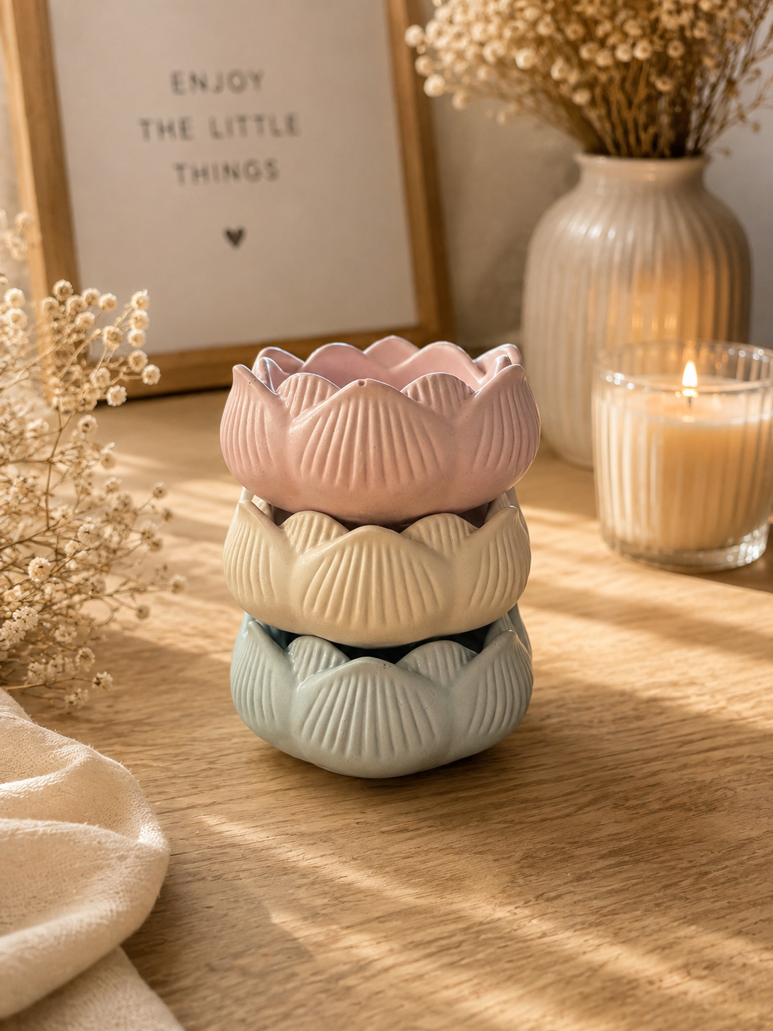 Lotus Flower Porcelain Favor