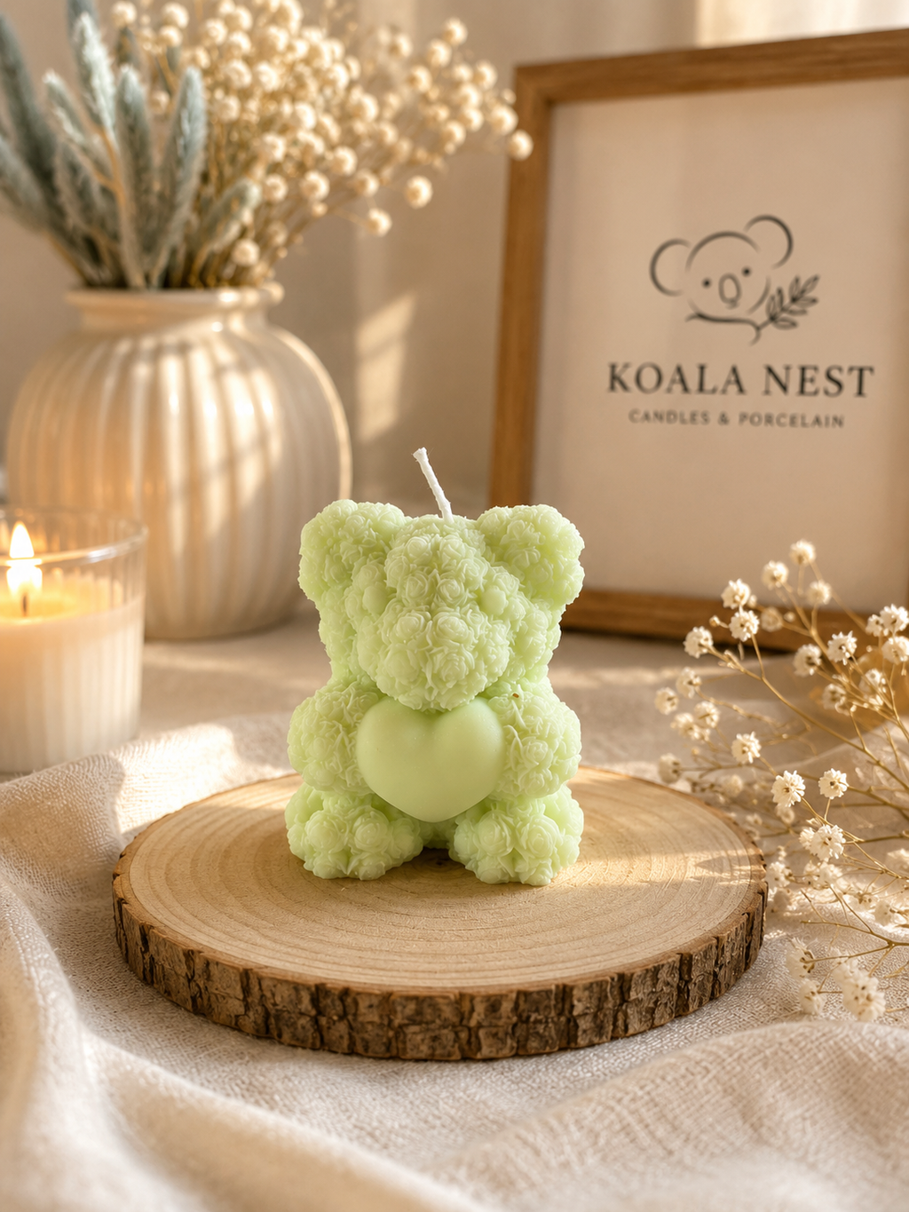 Rose Heart Teddy