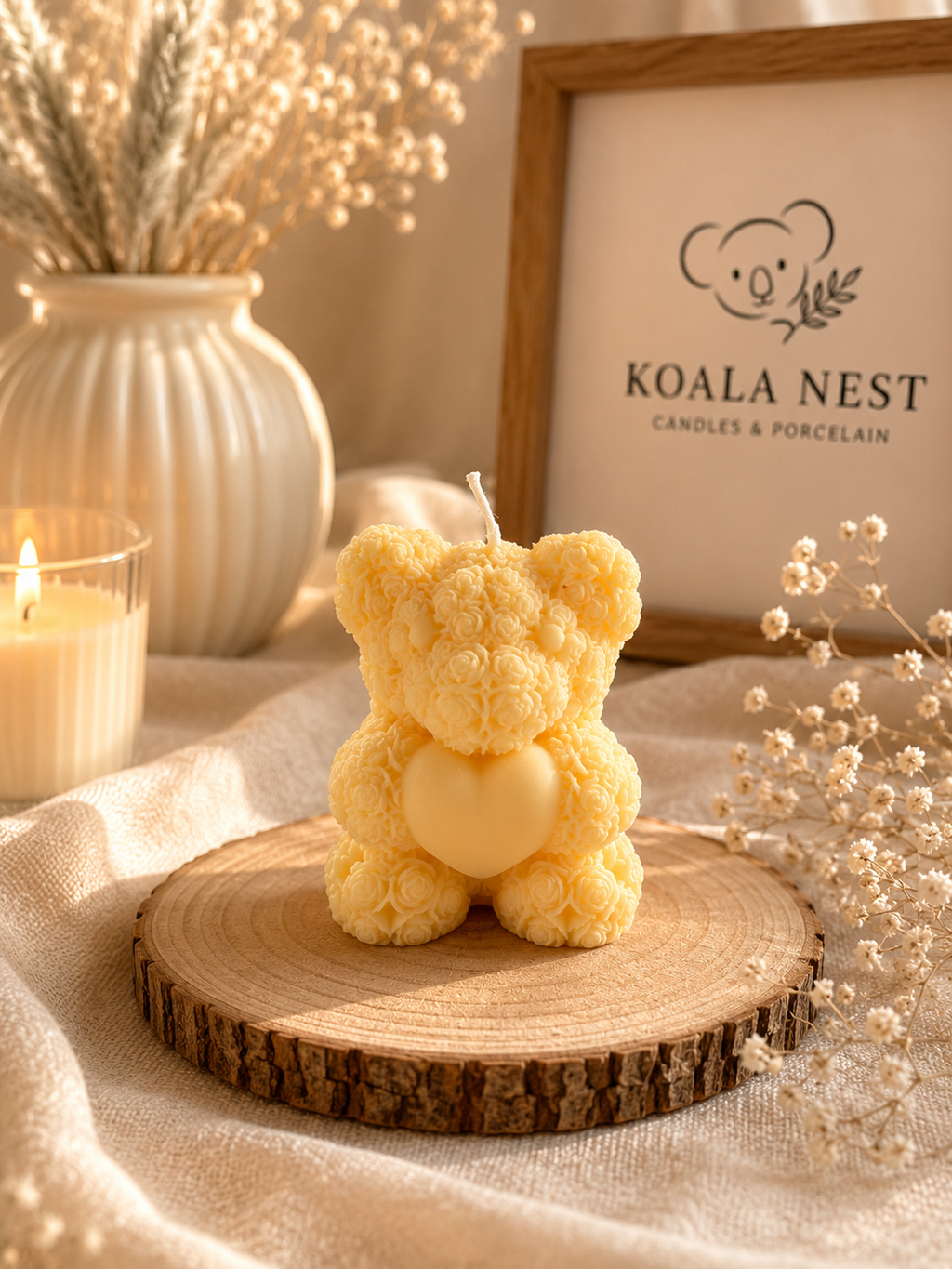 Rose Heart Teddy