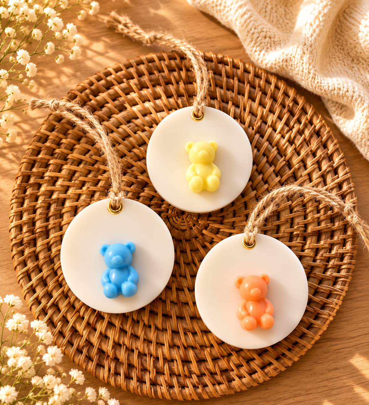 Handmade Wax Tablet Favor