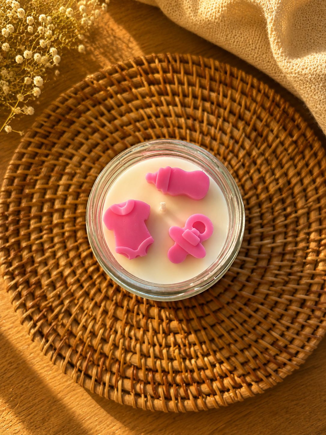 Baby Collection Soy Candle Favor