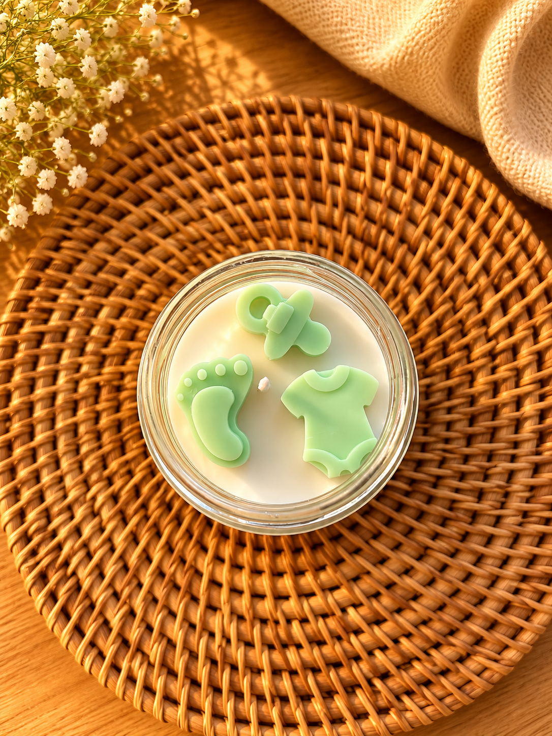 Baby Collection Soy Candle Favor