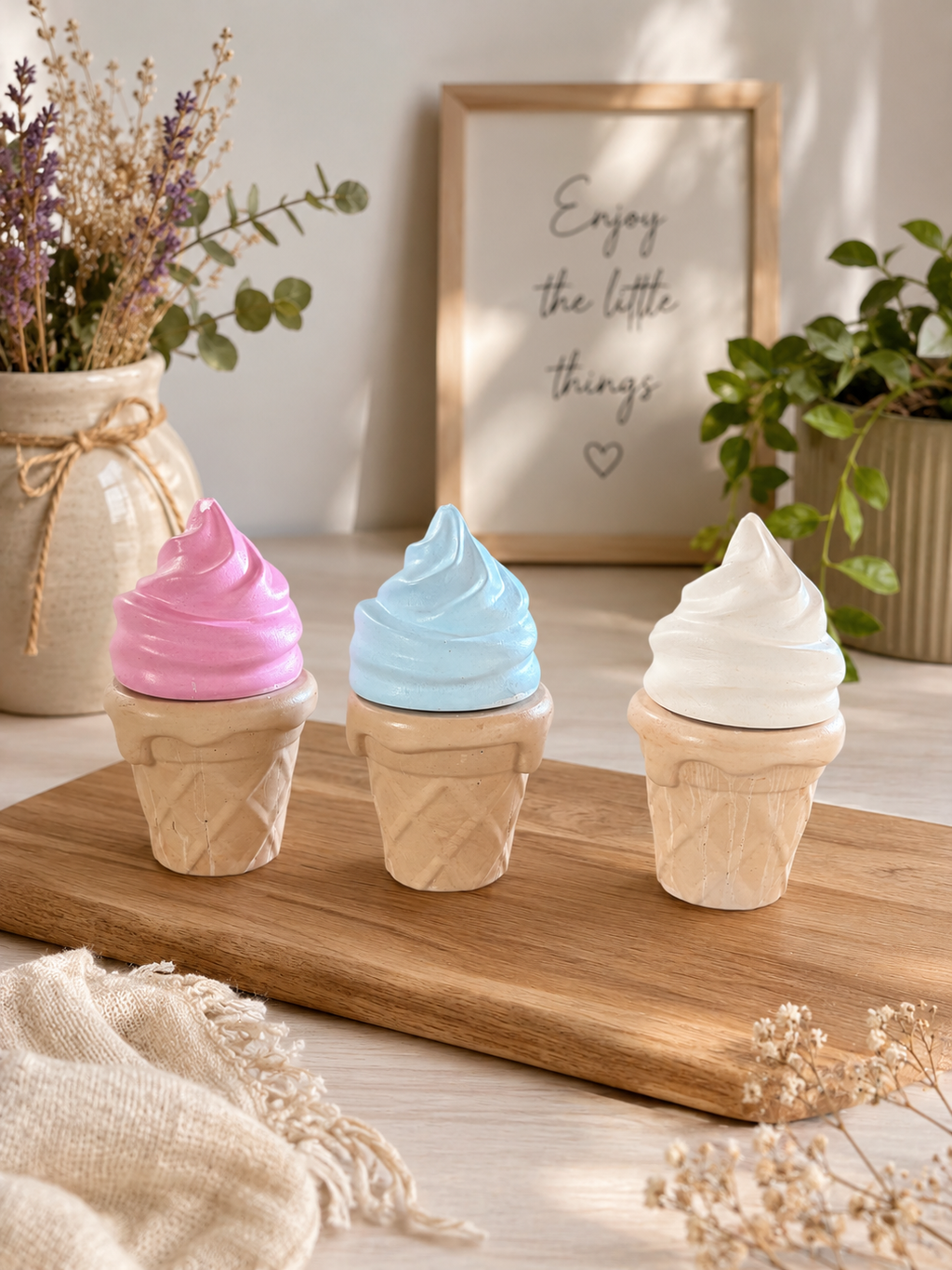 Ice Cream Porcelain Décor