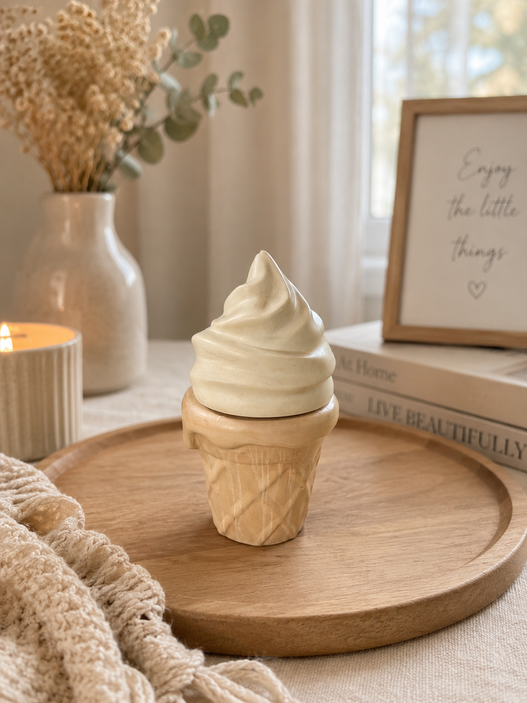 Ice Cream Porcelain Décor