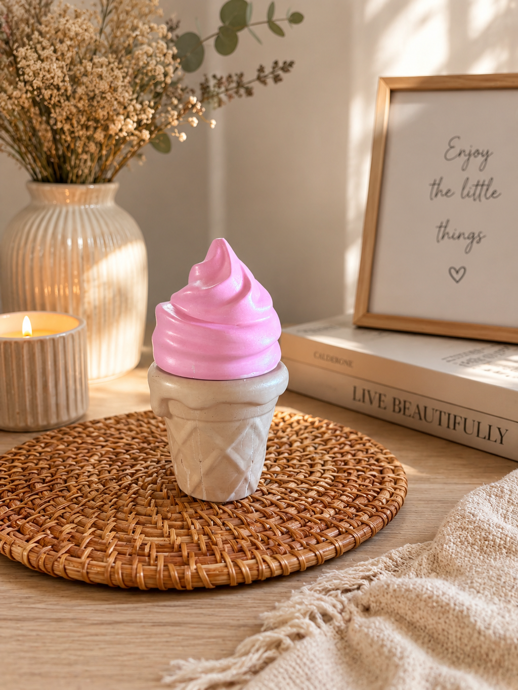 Ice Cream Porcelain Décor