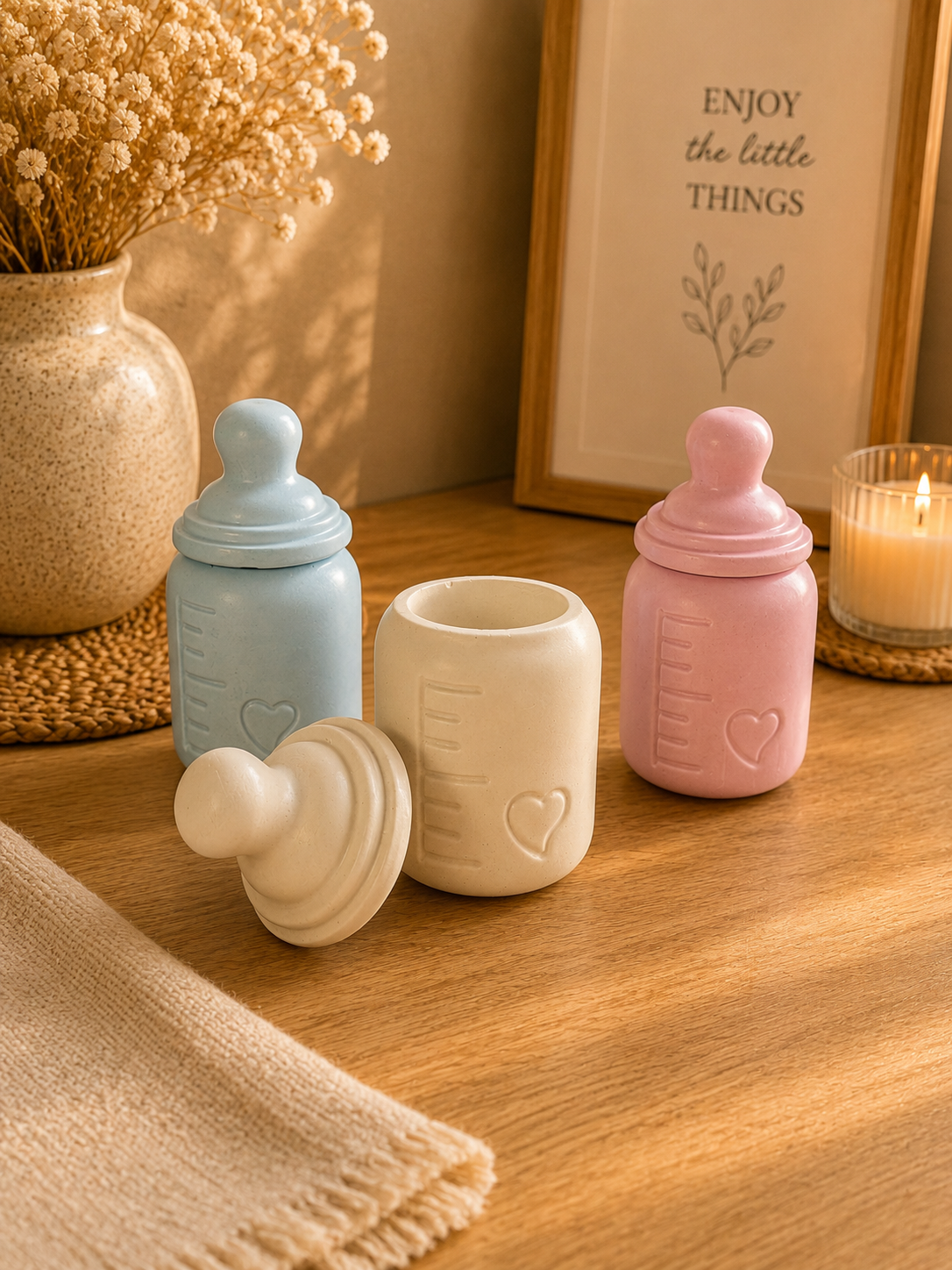Baby Bottle Porcelain Favor