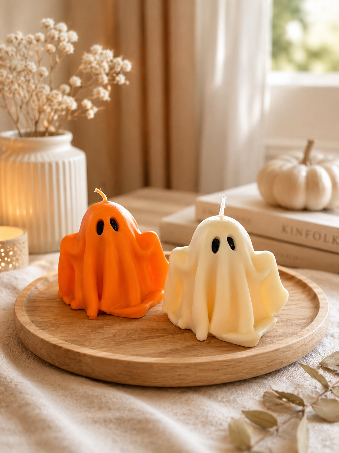 Spooky Ghost Soy Candle