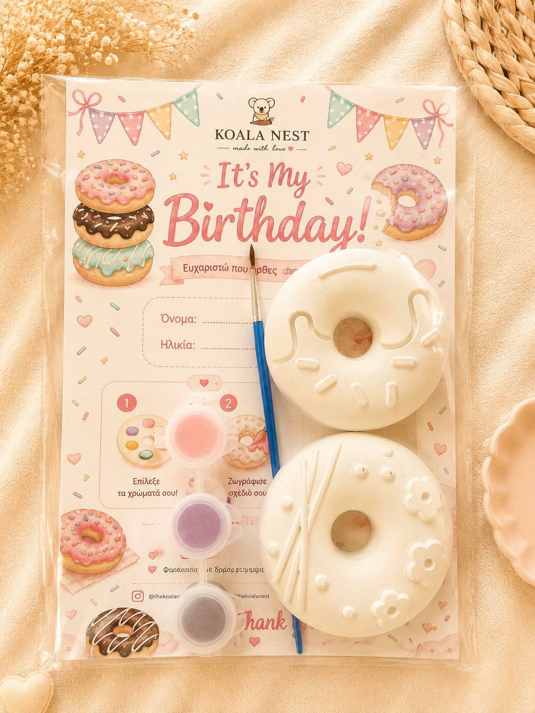 Sweet Donuts Little Creators Paint Kit