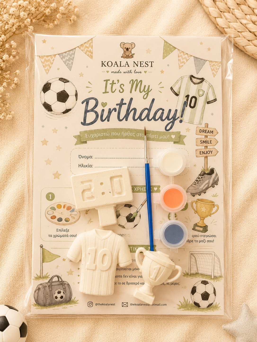 Football Champions Little Creators Paint Kit