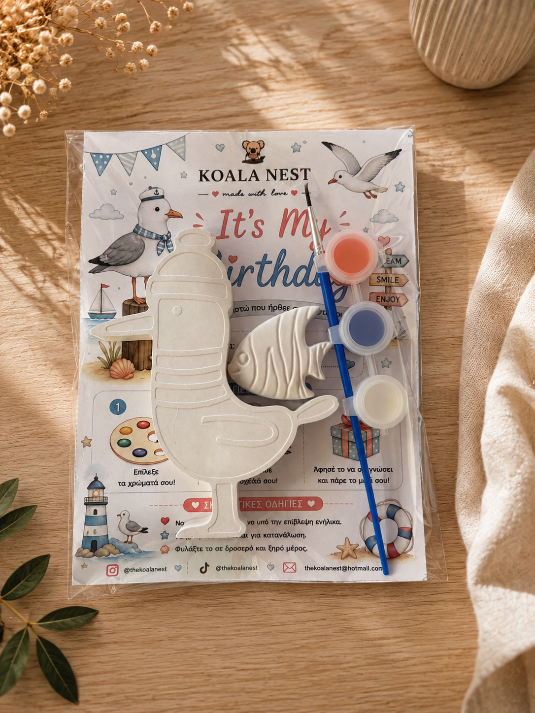 Coastal Adventure Little Creators Paint Kit