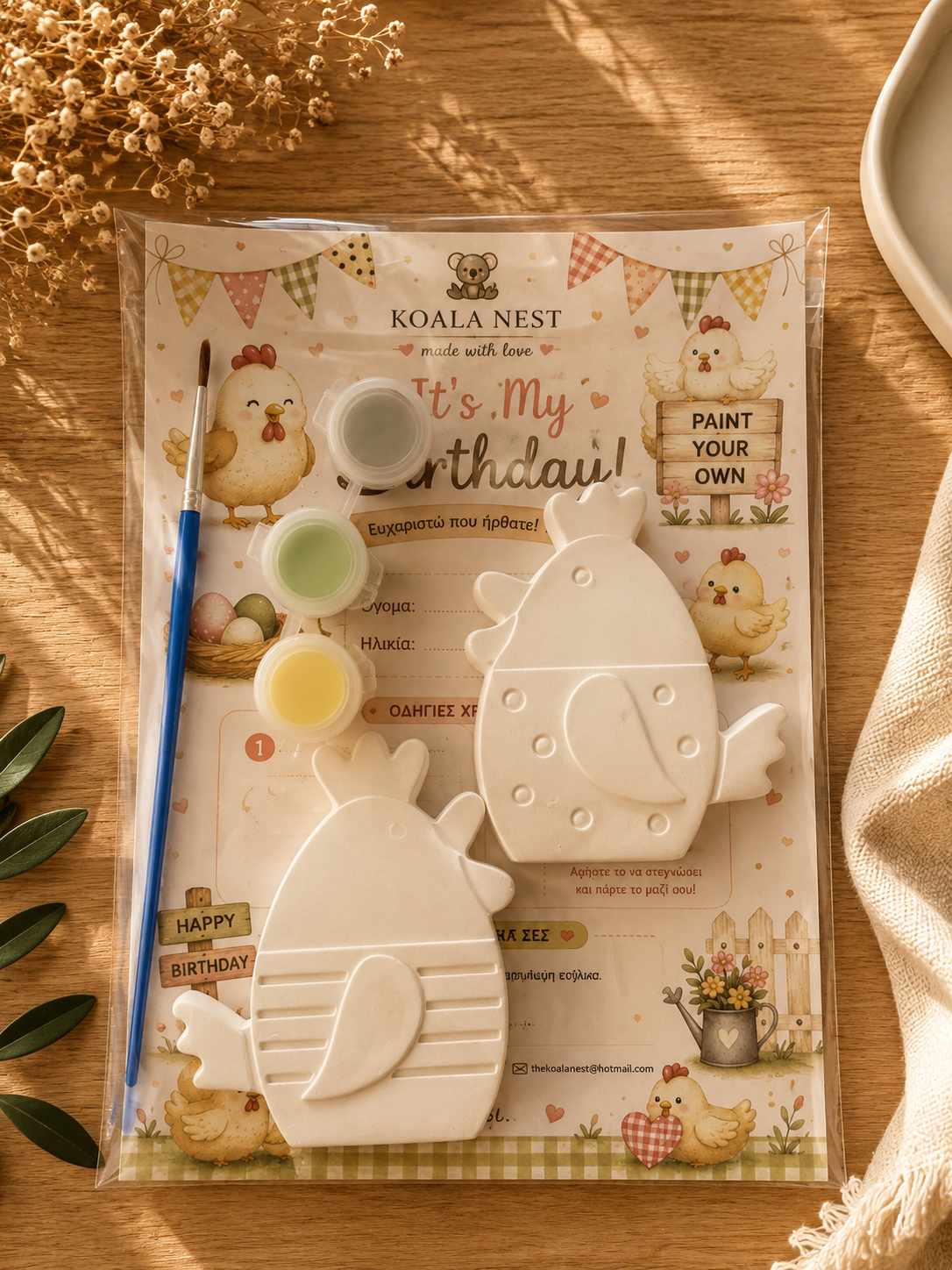 Happy Hens Little Creators Paint Kit
