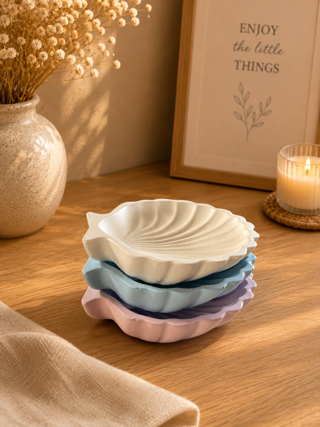 Shell Porcelain Tray
